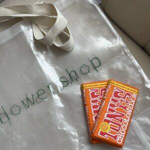 CJ Hendry Flower Shop large over the shoulder reusable waterproof tote